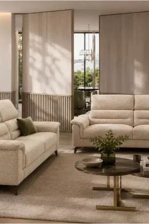 CANAPE FIXE AVEC TETIERES REGLABLES Livraison Express