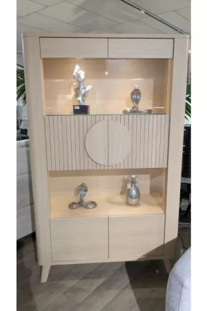 VITRINE 2 PORTES LEDS Soldes