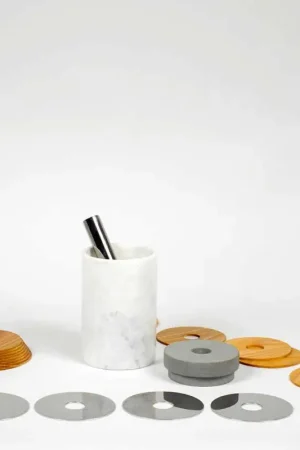 Retour Gratuit Accessoires Apéritif Service Cocktail en Marbre, Bois, Acier - Norman
