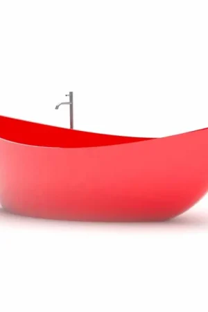 Prix Cassé Baignoire de haut gamme en Solid Surface® fabriqué en Italie, Funamori