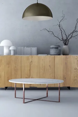Acheter Direct Buffet Living avec 3 portes en bois massif Made in Italy - Khal