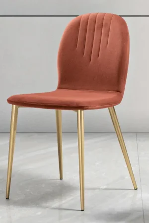 Chaise avec assise en tissu monocoque et pieds coniques fabriquée en Italie - Nezoku Prix Choc