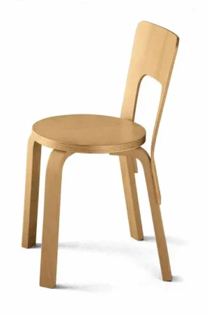 Chaise de cuisine en bois de hêtre courbé naturel fabriqué en Italie - Cassiopea Jusqu'à Épuisement Des Stocks