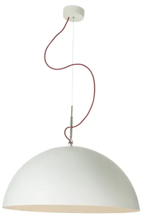 Dernière Chance Lustre bicolore moderne In-es.artdesign Mezza Luna en nébulite