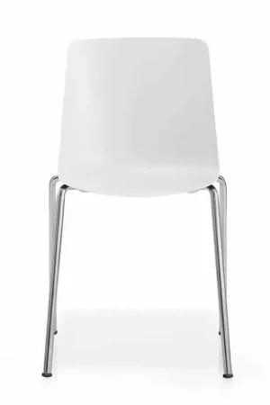 Made in Italy Chaise de salle à manger en métal et polypropylène, 4 pièces - Carlita Nouvelle Collection