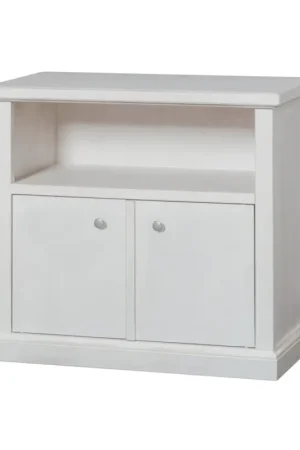 Meuble TV avec compartiment ouvert et 2 portes Made in Italy - Alpan Quantité Limitée