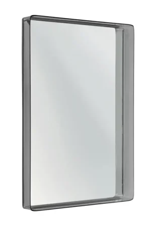 Promotion Miroir mural avec cadre étagère en plexiglas coloré - Orvieto