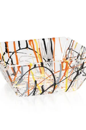 Panier Plexiglas Multicolore Design Made in Italy - Multibread Super Prix
