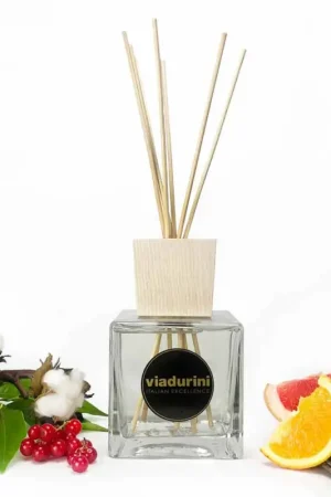Nouvelle Collection Parfum d'ambiance Coton et Chanvre 500 ml avec Sticks - Acquadipositano