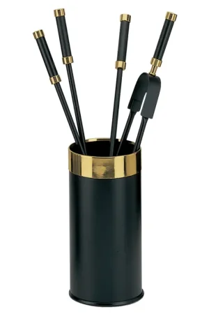 Porte-outils avec 4 accessoires de cheminée inclus Fabriqué en Italie - Serpent Commande En Gros
