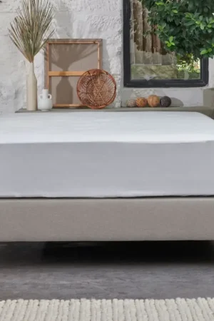 Affaire À Saisir Protège matelas super épais molleton coton recyclé, Maëronn-80 x 200 cm
