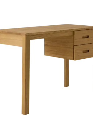 Nouvelle Collection Bureau chêne massif 2 tiroirs Luminescence