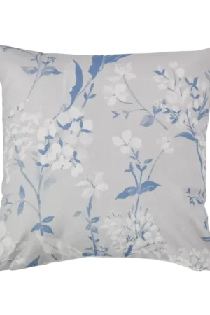 Expédition Rapide Coussin coton Passerage-Gris -45 x 45 cm