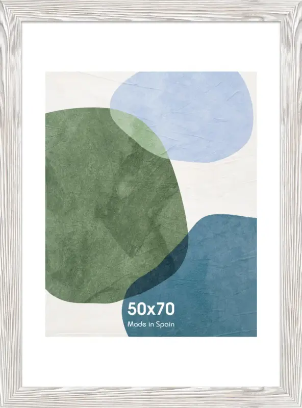 Meilleure Vente Cadre photo Gwendolyne-Blanc -50 x 70 cm