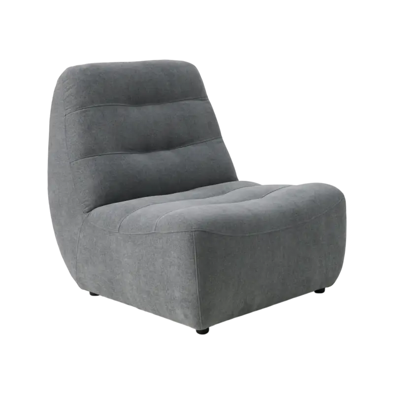 Meilleur Prix Fauteuil tissu Phenix-Gris