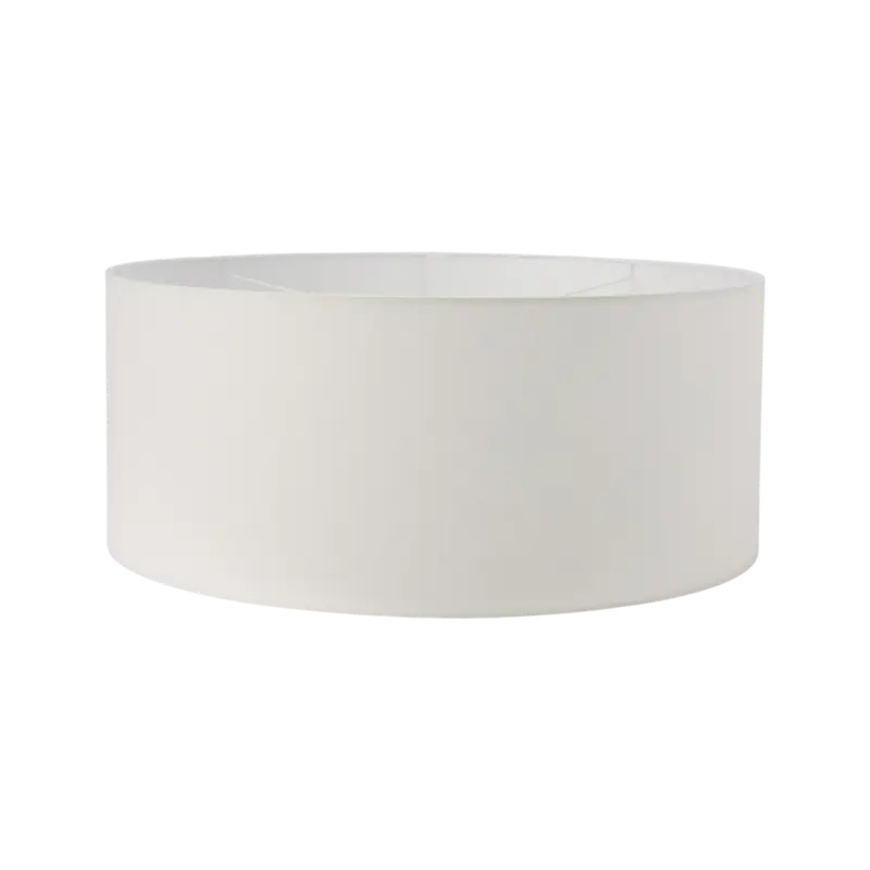 Commander Maintenant Abat-jour pour suspension tissu blanc 60 cm Robine