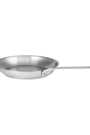 CRISTELPoêle inox brossé poignée fixe inox-Diamètre 26 cm Expédié Aujourd'hui